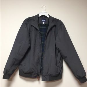 Grey basic editions jacket men medium used